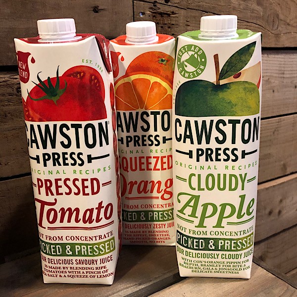 cawston press cartons